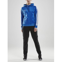 Craft Hoodie Fullzip Pro Control cobalt blue/white Women